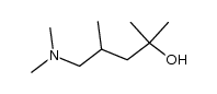 5-dimethylamino-2,4-dimethyl-pentan-2-ol Structure