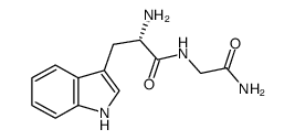 L-TRP-GLY AMIDE Structure