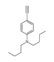 N,N-dibutyl-4-ethynylaniline结构式