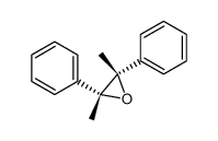 (2R,3S)-2,3-dimethyl-2,3-diphenyloxirane Structure