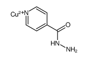 copper,pyridine-4-carbohydrazide Structure