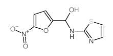 (5-nitro-2-furyl)-(1,3-thiazol-2-ylamino)methanol结构式