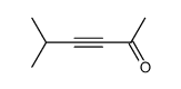 3-Hexyn-2-one, 5-methyl- (9CI) Structure