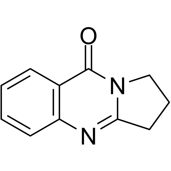 2,3-Dihydropyrrolo[2,1-b]quinazolin-9(1H)-one Structure