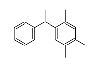 1-(2,4,5-trimethylphenyl)-1-phenylethane结构式