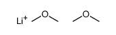 lithium,methoxymethane Structure