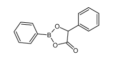 2,4-Diphenyl-1,3,2-dioxaborolane-5-one Structure