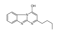 (9CI)-2-丁基嘧啶并[1,2-a]苯并咪唑-4-醇结构式