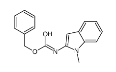 benzyl N-(1-methylindol-2-yl)carbamate Structure