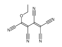 4-ethoxybuta-1,3-diene-1,1,2,3,4-pentacarbonitrile Structure