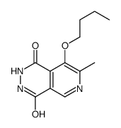 8-butoxy-7-methyl-2,3-dihydropyrido[3,4-d]pyridazine-1,4-dione Structure