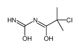 N-carbamoyl-2-chloro-2-methylpropanamide结构式