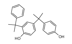 4-[1-(4-Hydroxy-phenyl)-1-methyl-ethyl]-2-(1-methyl-1-phenyl-ethyl)-phenol Structure