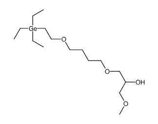 1-methoxy-3-[4-(2-triethylgermylethoxy)butoxy]propan-2-ol Structure