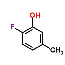 2-氟-5-甲基苯酚结构式
