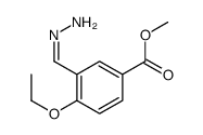 methyl 4-ethoxy-3-methanehydrazonoylbenzoate结构式