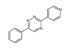 6-phenyl-3-(4-pyridyl)-1,2,4-triazine结构式