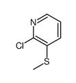 2-Chloro-3-(methylthio)pyridine Structure