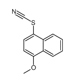 (4-methoxynaphthalen-1-yl) thiocyanate Structure