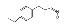 Benzenepropanal, 4-ethyl-alpha-methyl-, O-methyloxime (9CI) picture