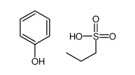 phenol,propane-1-sulfonic acid Structure