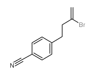 2-BROMO-4-(4-CYANOPHENYL)-1-BUTENE Structure