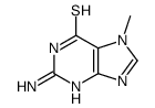 2-amino-7-methyl-3H-purine-6-thione Structure