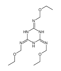 2-N,4-N,6-N-tris(ethoxymethyl)-1,3,5-triazine-2,4,6-triamine结构式