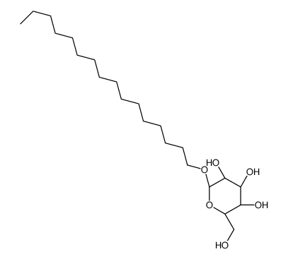 hexadecyl glucoside Structure