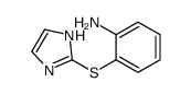 2-(1H-imidazol-2-ylsulfanyl)aniline Structure