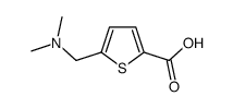 5-Dimethylaminomethyl-thiophene-2-carboxylic acid Structure