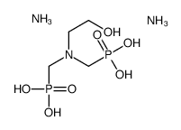 diammonium dihydrogen [[(2-hydroxyethyl)imino]bis(methylene)]bisphosphonate picture