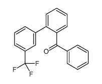 phenyl-[2-[3-(trifluoromethyl)phenyl]phenyl]methanone Structure