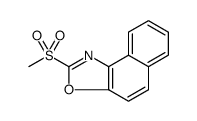 Naphth[1,2-d]oxazole, 2-(methylsulfonyl) Structure