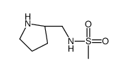 N-[[(2S)-pyrrolidin-2-yl]methyl]methanesulfonamide Structure