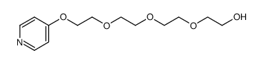 2-(2-{2-[2-(pyridin-4-yloxy)-ethoxy]-ethoxy}-ethoxy)-ethanol结构式