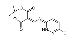 5-[[(6-chloropyridazin-3-yl)amino]methylidene]-2,2-dimethyl-1,3-dioxane-4,6-dione图片