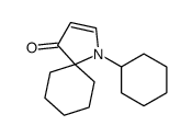 1-cyclohexyl-1-azaspiro[4.5]dec-2-en-4-one Structure