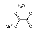 manganese(II) oxalate dihydrate Structure