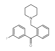 3'-FLUORO-2-PIPERIDINOMETHYL BENZOPHENONE图片