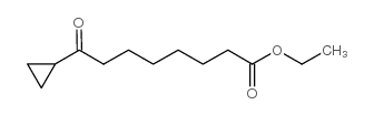 ethyl 8-cyclopropyl-8-oxooctanoate structure