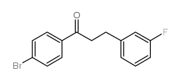 4'-BROMO-3-(3-FLUOROPHENYL)PROPIOPHENONE图片