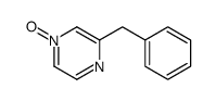 3-benzyl-1-oxidopyrazin-1-ium结构式