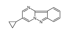 3-cyclopropylpyrimido[1,2-b]indazole Structure