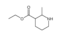 3-Piperidinecarboxylic acid, 2-methyl-, ethyl ester结构式