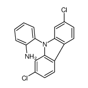 2-(2,7-dichlorocarbazol-9-yl)aniline Structure