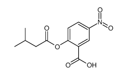 2-((3-methylbutanoyl)oxy)-5-nitrobenzoic acid Structure