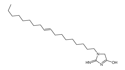 (Z)-2-amino-1,5-dihydro-1-(9-octadecenyl)-4H-imidazol-4-one结构式