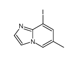 8-Iodo-6-methylimidazo[1,2-a]pyridine结构式