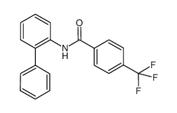 N-(biphenyl-2-yl-4-trifluoromethyl)benzamide结构式